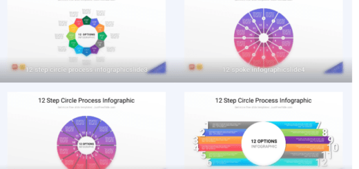 Circle Process Infographic Pack