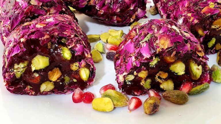 شذرات|مشروع صنع الراحة التركية (Lokum) بنكهة الرمان